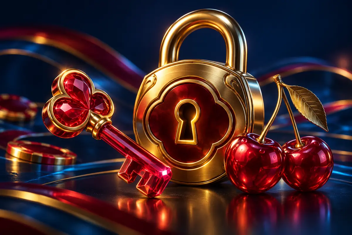 777Cherry login & registration illustration